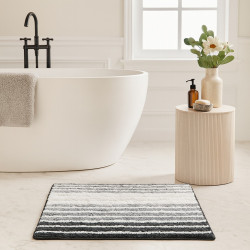 ALFOMBRA 4HOME 1PC 18X30 OMBRE STRIPE MICRO SR49256