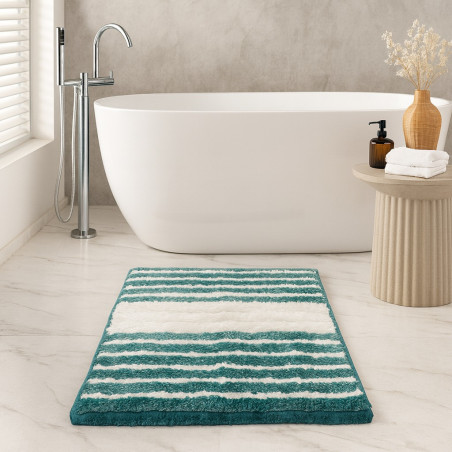 ALFOMBRA 4HOME 1PC 18X30 OMBRE STRIPE MICRO(SR49255)