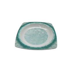Plato Hondo Living 4Home Cuadrado Melamina 21Cm(M-Fzp-8808-B