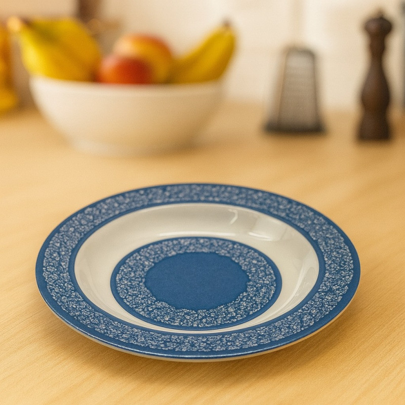 Plato Hondo Blue 4Home Melamina 22Cm(M-Ls-20009T-B) Plato Hondo Blue 4Home Melamina 22Cm(M-Ls-20009T-B)