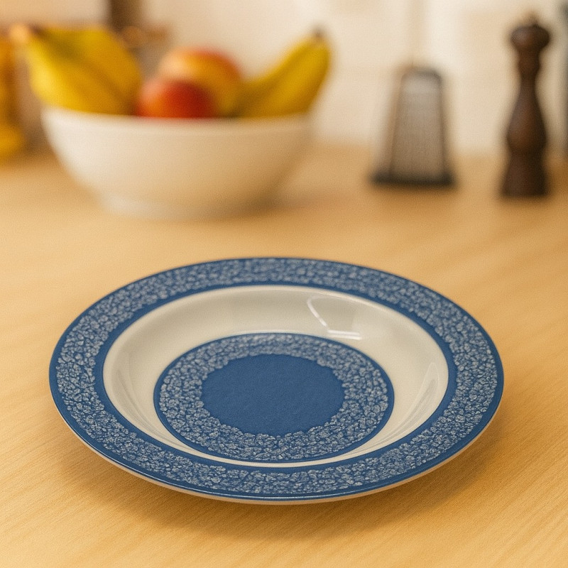 Plato Hondo Blue 4Home Melamina 20Cm(M-Ls-20108-B) Plato Hondo Blue 4Home Melamina 20Cm(M-Ls-20108-B)