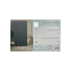 CORTINA BAÑO 14 PCS 4HOME(SCS46959)