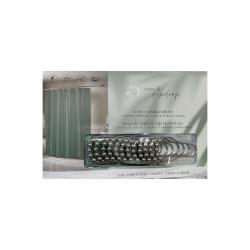 CORTINA BAÑO 14 PCS 4HOME(SCS46967)