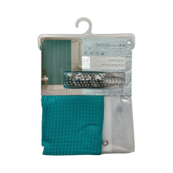 CORTINA BAÑO 14 PCS 4HOME(SCS46979)