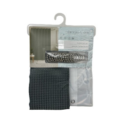 CORTINA BAÑO 14 PCS 4HOME(SCS46981)