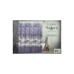 CORTINA BAÑO 14 PCS 4HOME(SCS49485)