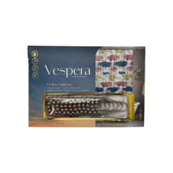 CORTINA BAÑO 14 PCS 4HOME