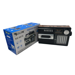 Parlante Figura Radio Bluetooth Columbus (Rx-867S)