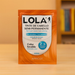 Tinte Lola Apricot 40ml - Color Intenso y Duradero