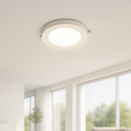 Panel LED empotrable 6W 4.7'' 3000K Angel Light | Luz cálida y eficiente