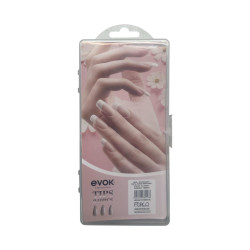 TIPS PRELIMADO GEL X ALMOND 240PCS EVOK(NL-22MJR-4)