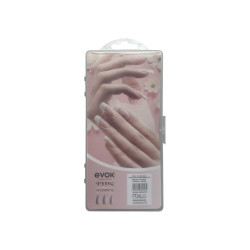 TIPS PRELIMADO GEL X MATE ALMOND 240PCS EVOK(NL-22MJR-5)