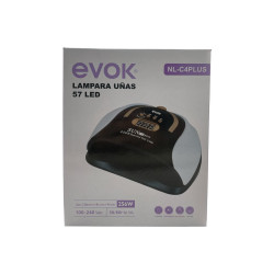 LAMPARA UÑAS 57LED 256W EVOK (NL-c4plus)