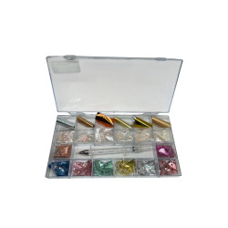 SET DECORACION UÑAS EVOK (NL-ZY23829)