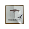 Mesa Plegable Plast 86X86X74Cm Trends(A622-Hq-Rf86)