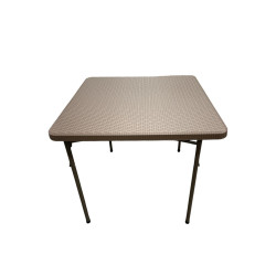 Mesa Plegable Plast 86X86X74Cm Trends(A622-Hq-Rf86)