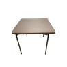 Mesa Plegable Plast 86X86X74Cm Trends(A622-Hq-Rf86)