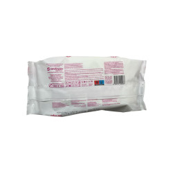 Toallas Humedas Dolphin 72Pcs Aroma Rosas  (Rose-Wipes)