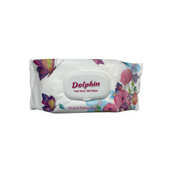 Toallas Humedas  Dolphin 72Pcs Aroma Flores  (Flower-Wipes)