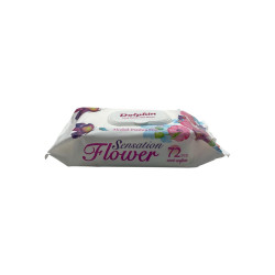 Toallas Humedas  Dolphin 72Pcs Aroma Flores  (Flower-Wipes)