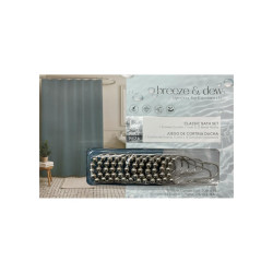 CORTINA BAÑO 14 PCS 4HOME(SCS46965)
