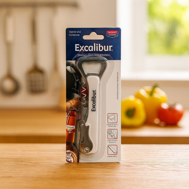Destapador Excalibur Saca Corcho (A151-Kt2005)