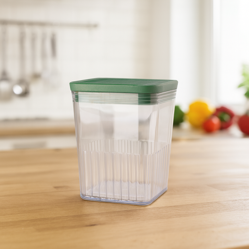 Recipiente Plastico 4Home Tapa 600Ml(Hx-T-Cf049)