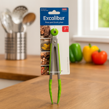 Pinza Servir Asar Excalibur 7'' (A151-Kt2107-7)