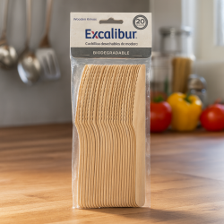 Set Cuchillos Excalibur Desechables(A164-Dk2305-20)