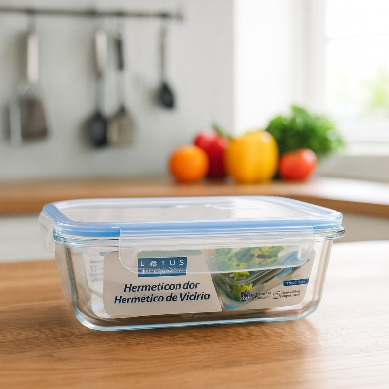 RECIPIENTE HERMETICO 1040ML(LHC-7583) RECIPIENTE HERMETICO 1040ML(LHC-7583)