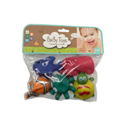 Jgte Bañera Chillon Animales 5Pcs (6L200192)