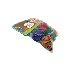 Jgte Bañera Chillon Animales 5Pcs (6L200192)