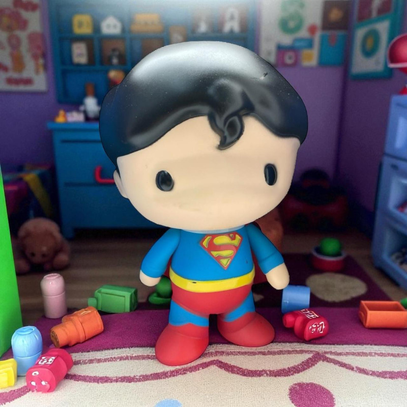 Figura Accion 12'' Superman Chibi (Wt-Sm12-01)