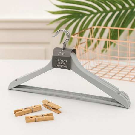 Gancho 4Home Ropa Madera 4Pcs Blanco(A373-Ydyj-03A-Wh)