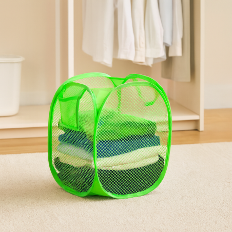 Canasta Plegable Ropa Clrs(81001)