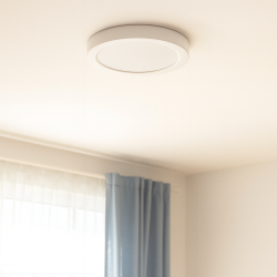 Panel LED Sobrepuesto 12W Luz Cálida 3000K – Eficiencia y Estilo