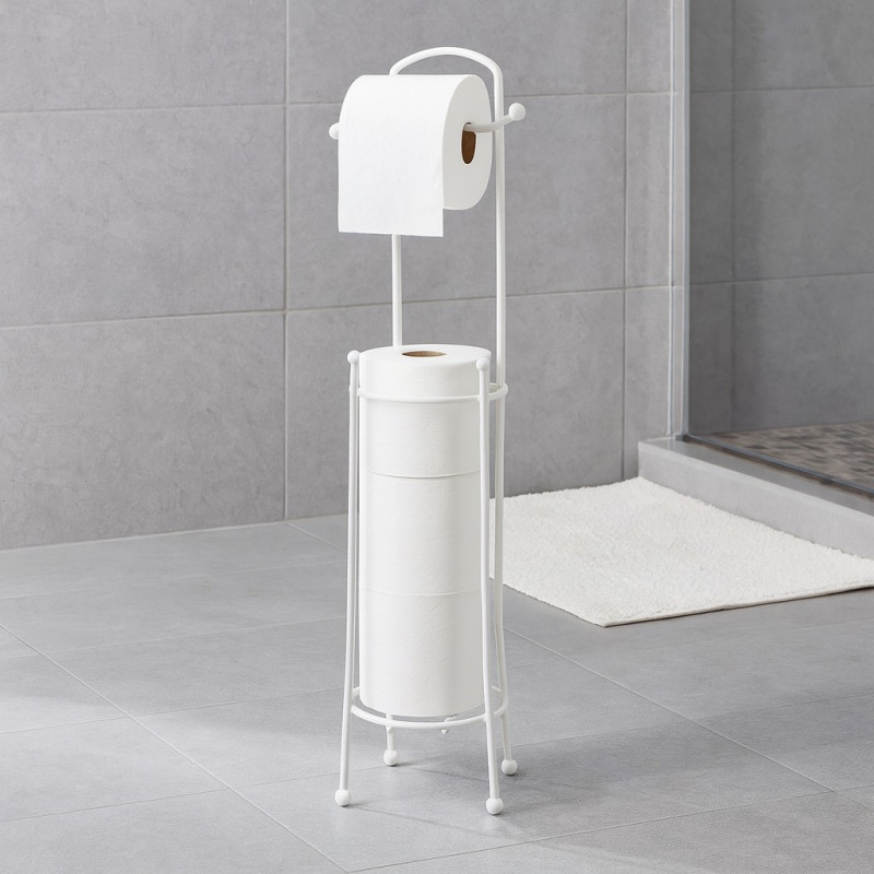 SOPORTE  ORGANIZADOR PAPEL HIGIENICO(4798-WHT)