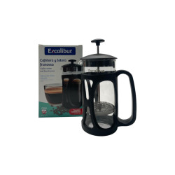 CAFETERA FRANCESA 2TAZAS EXCALIBUR(EX-TPP604)