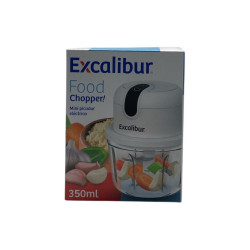 MINI PICADORA ELECTRICA RECARGABLE 350ML EXCALIBUR(EX-FP106C