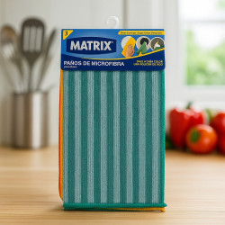Toalla Microfibra 3Pzas Matrix(A164-Mt2106)