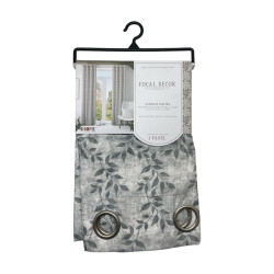 Cortina Sala 4Home 55 X 90 (Wpsg46319Fbc)