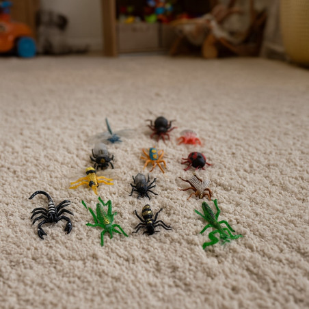 Jgte Insectos 12 Pzas (Kc713-8)