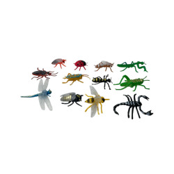 Jgte Insectos 12 Pzas (Kc713-8)