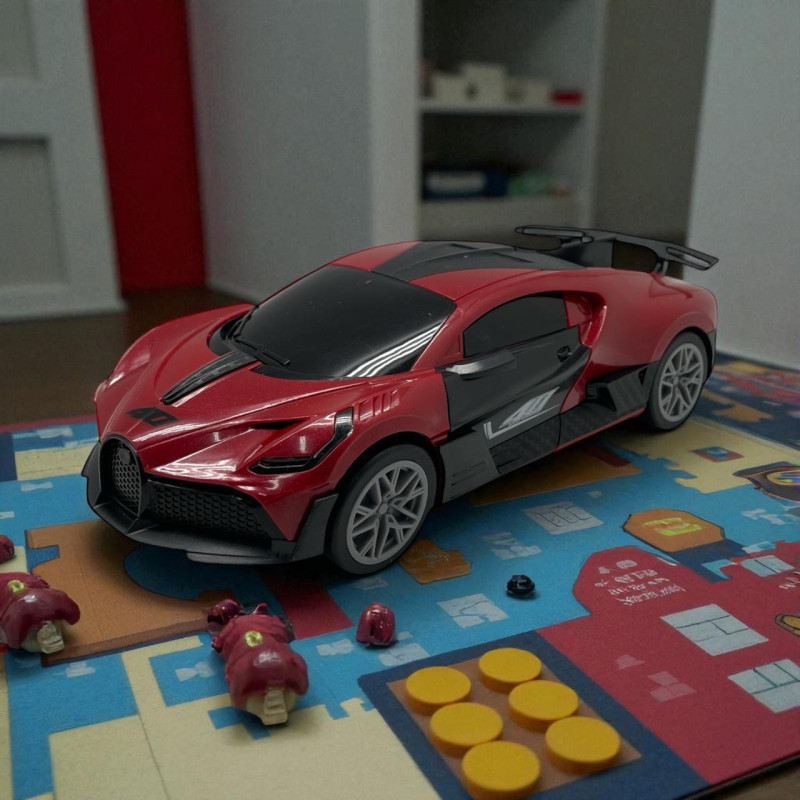 Jgte Carro Deportivo Lujo Luces Bo Bump And Go (30200409)