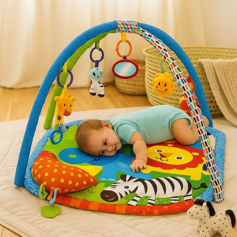 Gimnasio Bebe Genial  5 Cascabeles, 1 Espejo (27285)