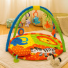 GIMNASIO BEBÉ 4 JUGUETES PLÁSTICO, 1 JUGUETE, 1 ALMOHADA