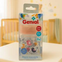 BIBERON BOCA ANCHA 180ML / 6OZ (GN-GF67)