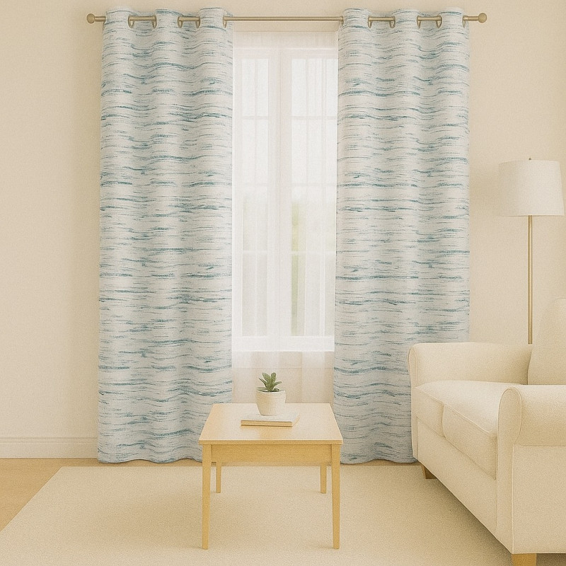 Cortina 4 Home 55X102 Teal  (Wpsg48287Fba)