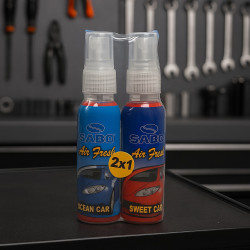 KIT 2x1 AMBIENTAL AUTOMOTRIZ SWEET OCEAN SABO 60ML (56-0913)