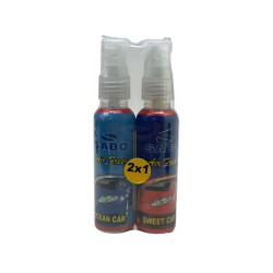 KIT 2x1 AMBIENTAL AUTOMOTRIZ SWEET OCEAN SABO 60ML (56-0913)